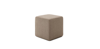 Kube Linen Pouf