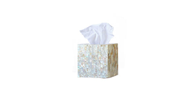 All Pearly Square Tissue Box