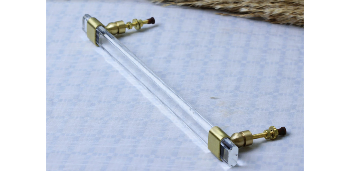 Clear Brass Handle