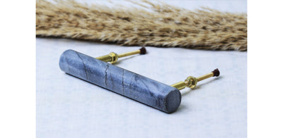 Gray Small Marble Handle