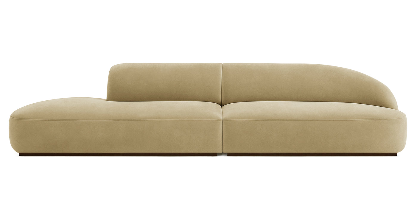 Linea Velvet 4 Seater Sofa