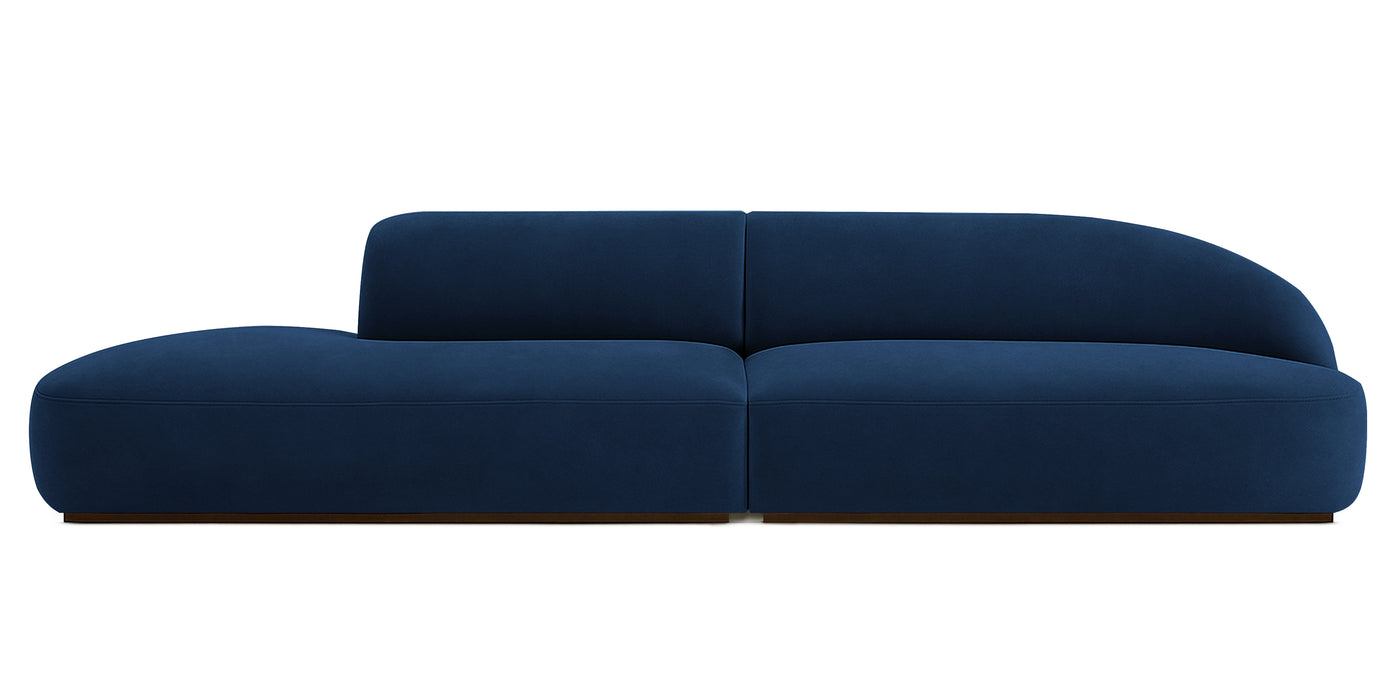 Linea Velvet 4 Seater Sofa