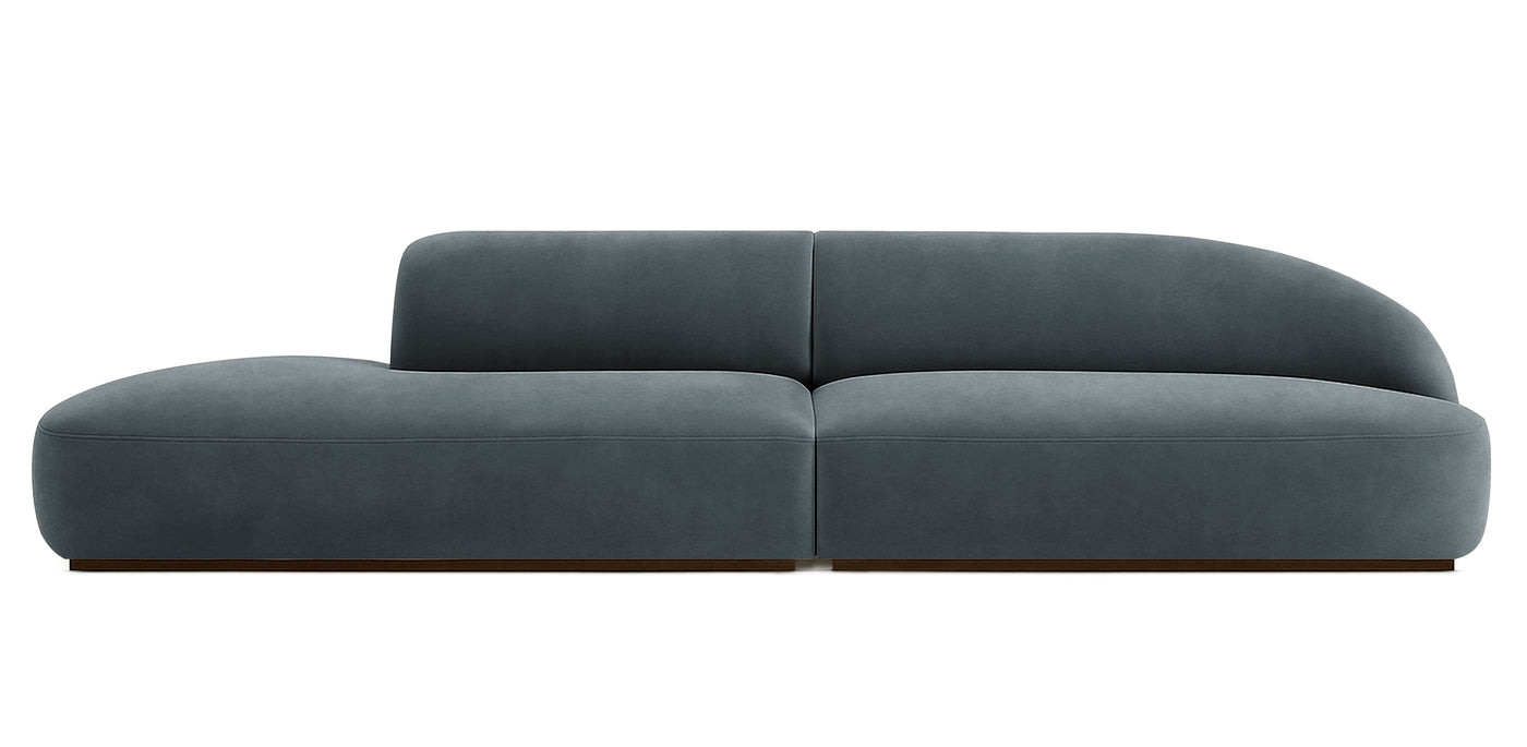 Linea Velvet 4 Seater Sofa