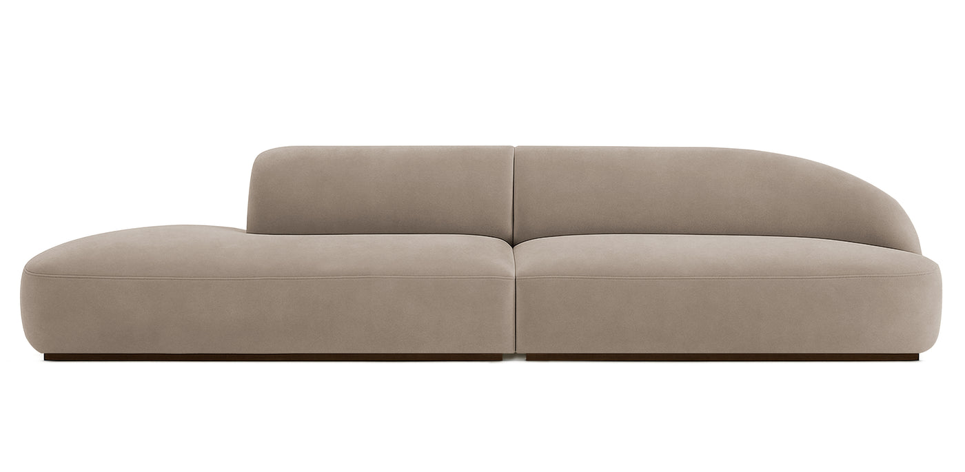 Linea Velvet 4 Seater Sofa