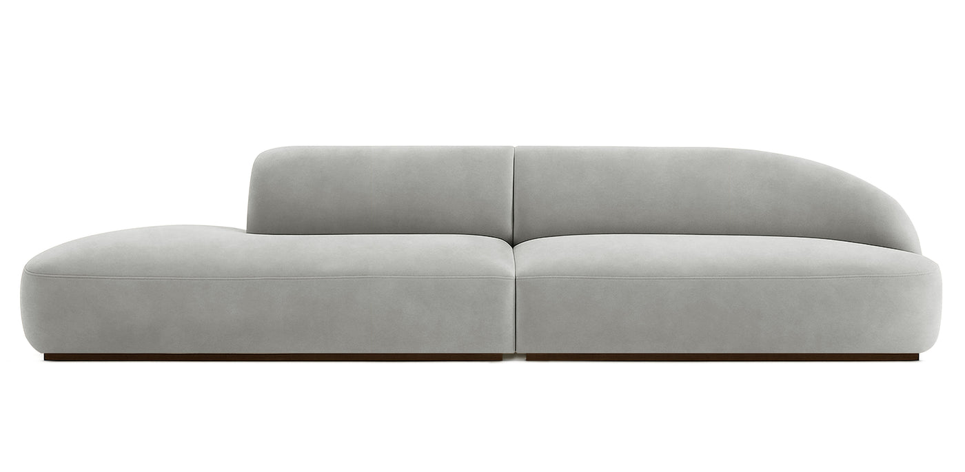 Linea Velvet 4 Seater Sofa