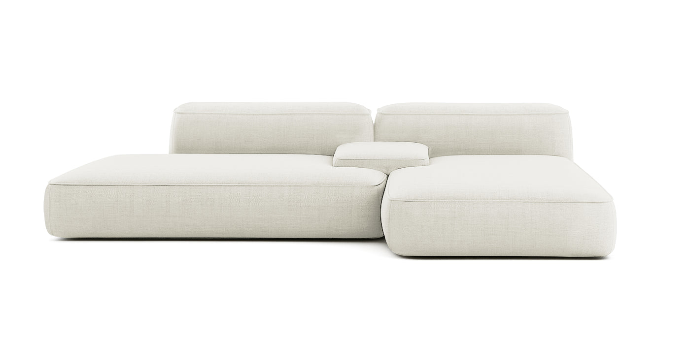 Loft Linen L-shape Sofa