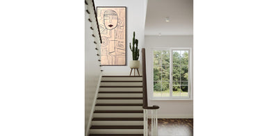 Burgundy Lady Artwork