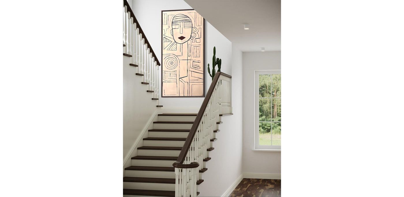 Burgundy Lady Artwork