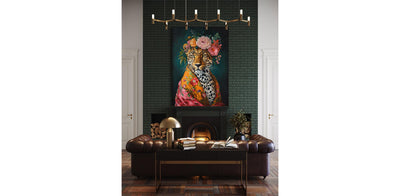 Fashionista Leopard Artwork