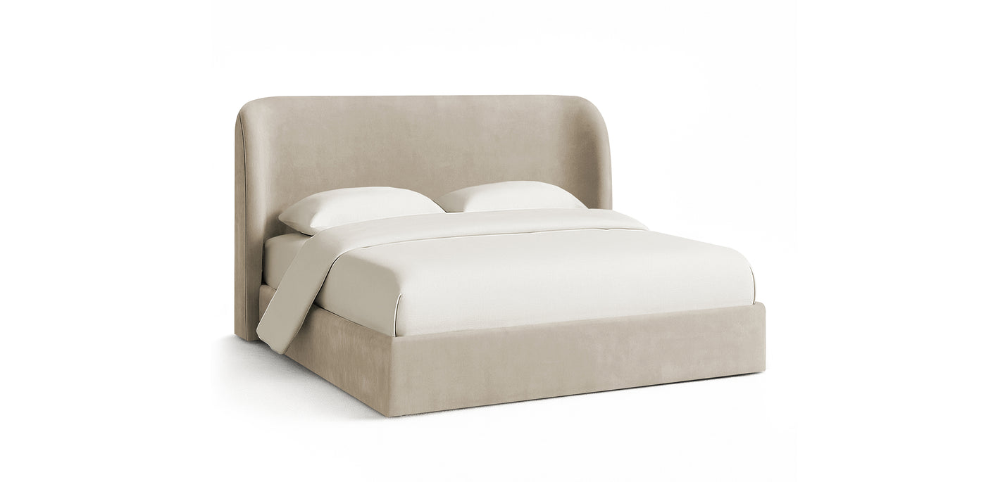 Lora Velvet Bed