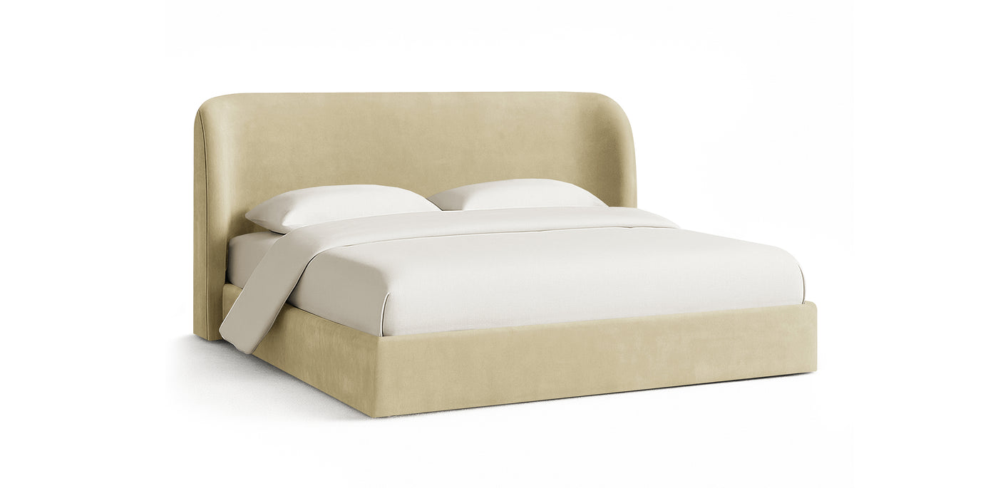 Lora Velvet Bed
