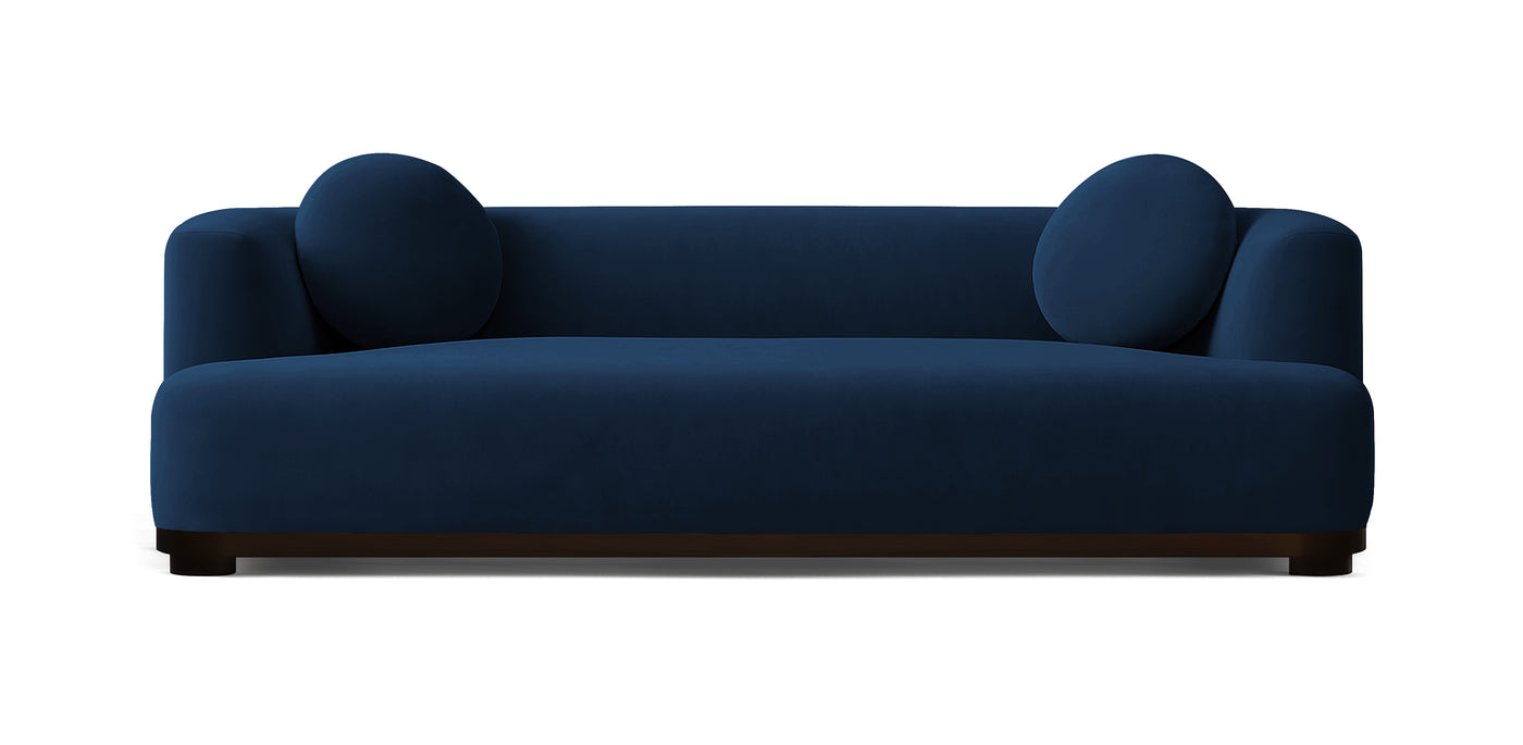 Loura Velvet 3 Seater Sofa