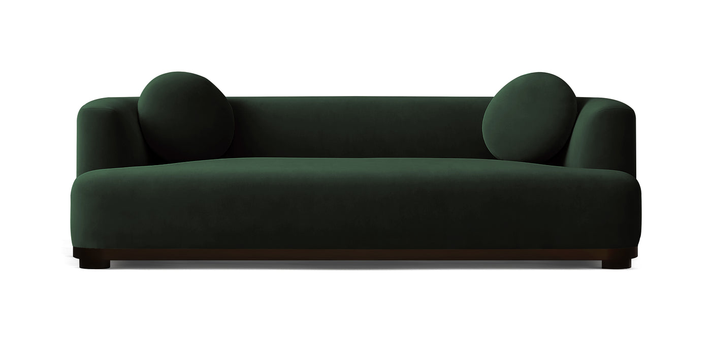 Loura Velvet 3 Seater Sofa