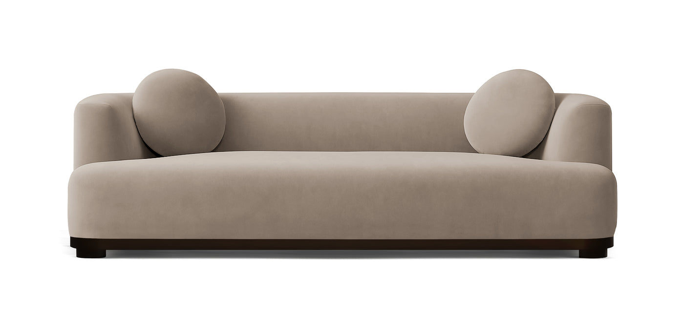 Loura Velvet 3 Seater Sofa