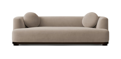 Loura Velvet 3 Seater Sofa