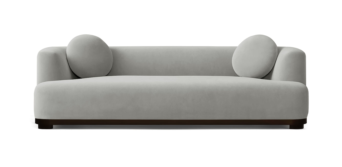 Loura Velvet 3 Seater Sofa