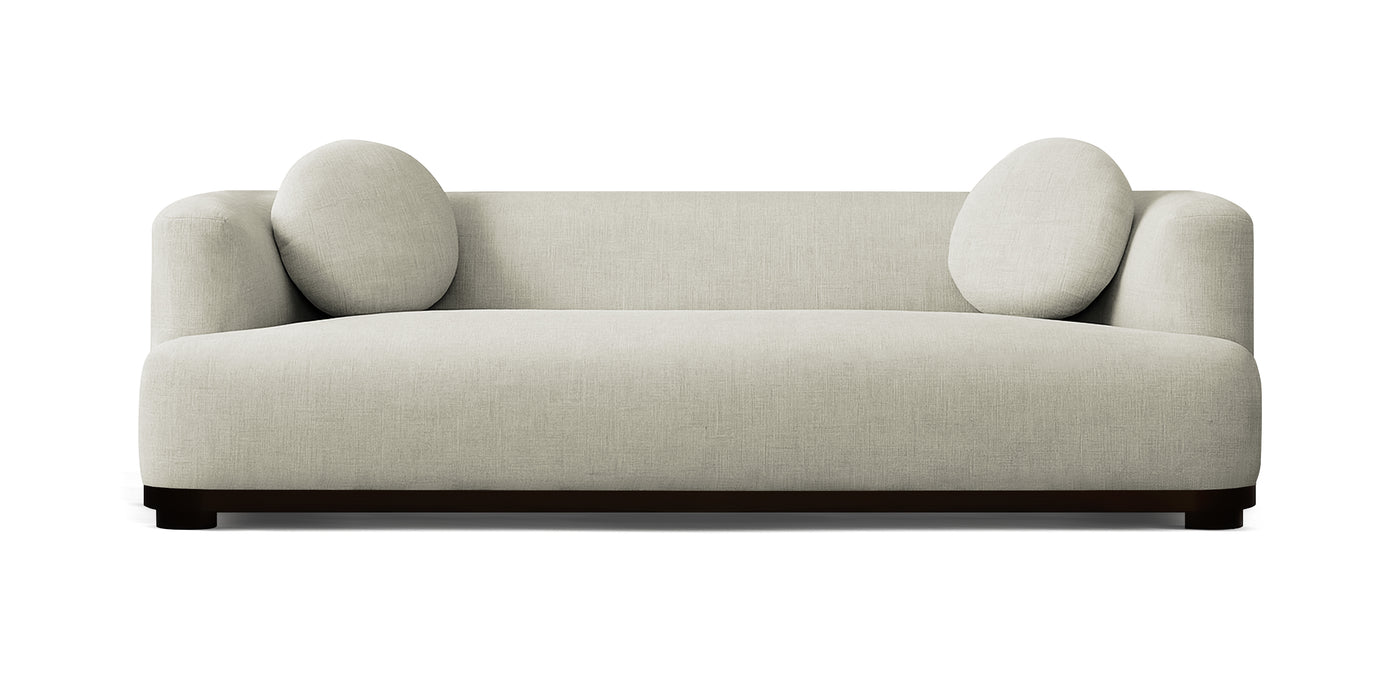 Loura Linen 3 Seater Sofa