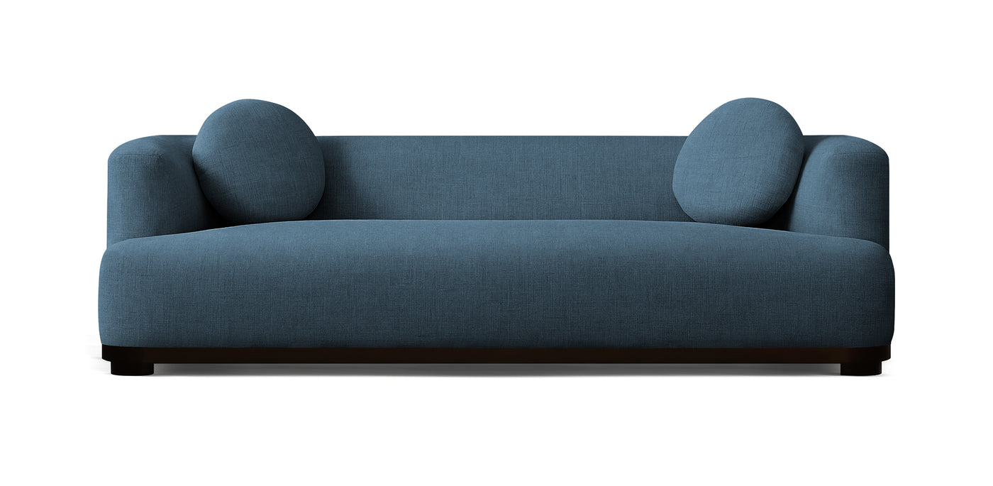 Loura Linen 3 Seater Sofa
