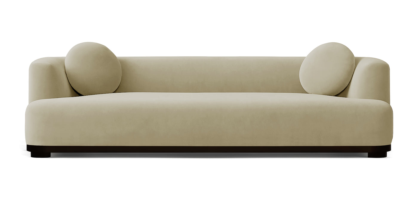 Loura Velvet 4 Seater Sofa