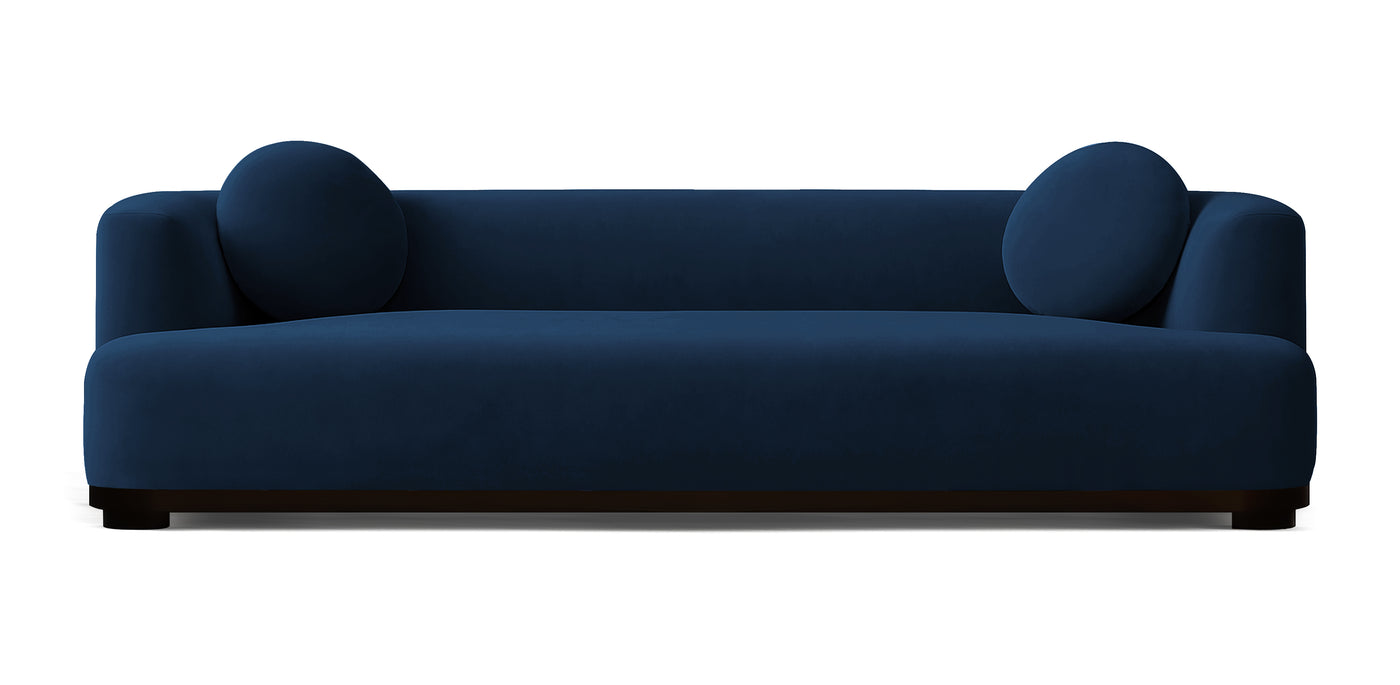 Loura Velvet 4 Seater Sofa