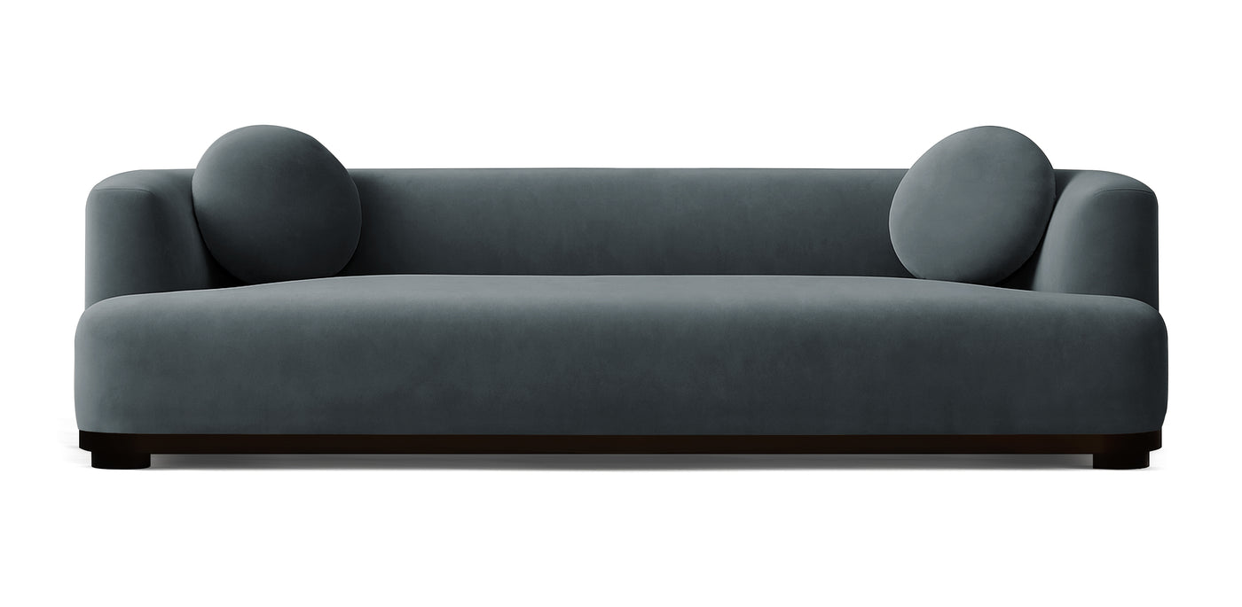 Loura Velvet 4 Seater Sofa