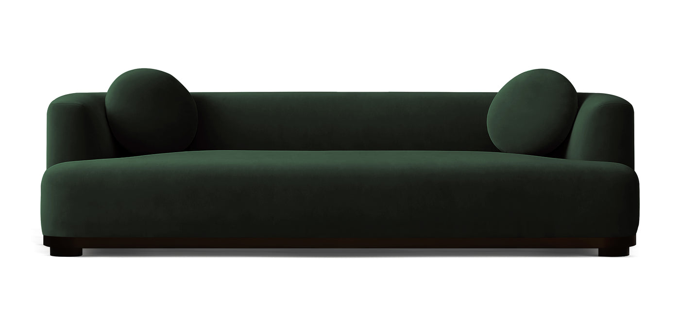 Loura Velvet 4 Seater Sofa