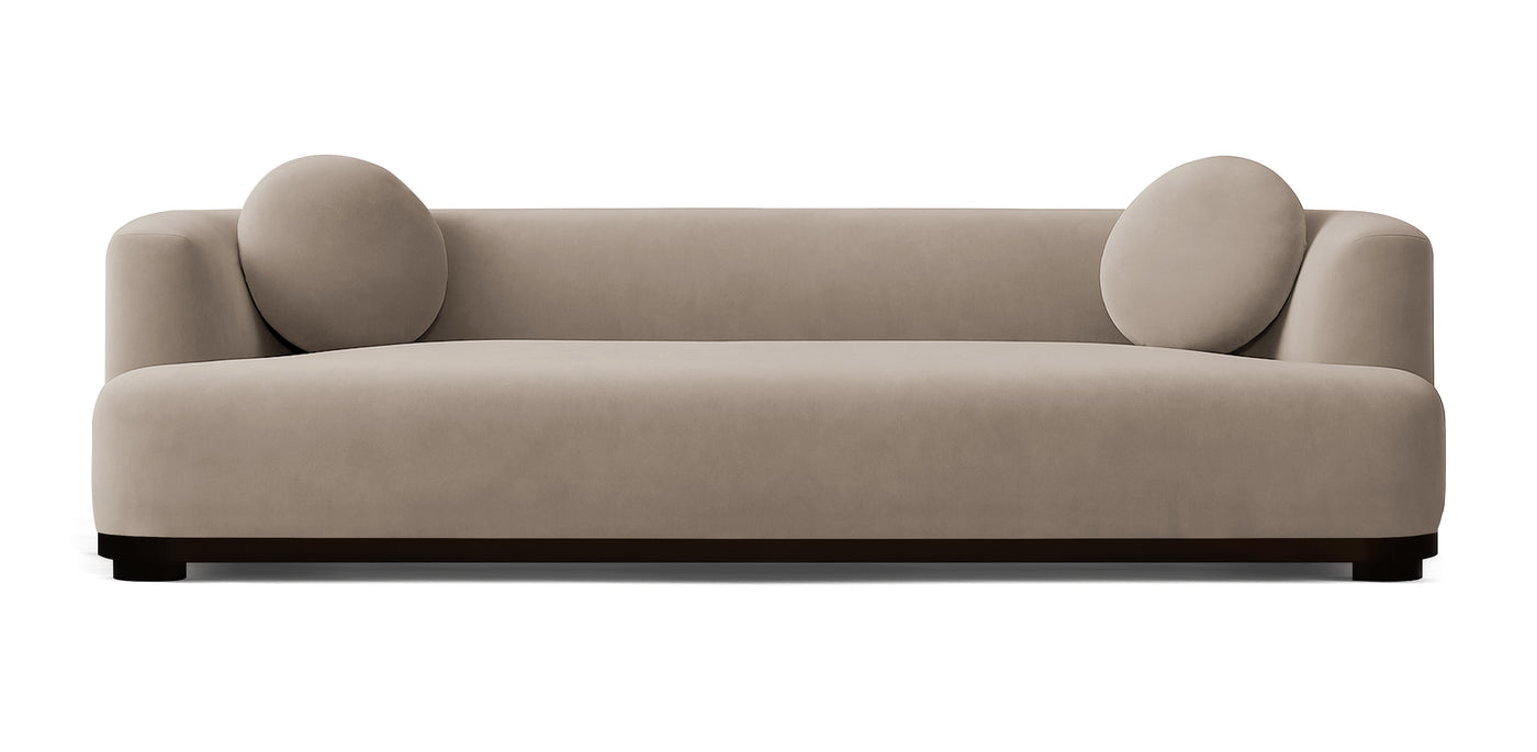 Loura Velvet 4 Seater Sofa