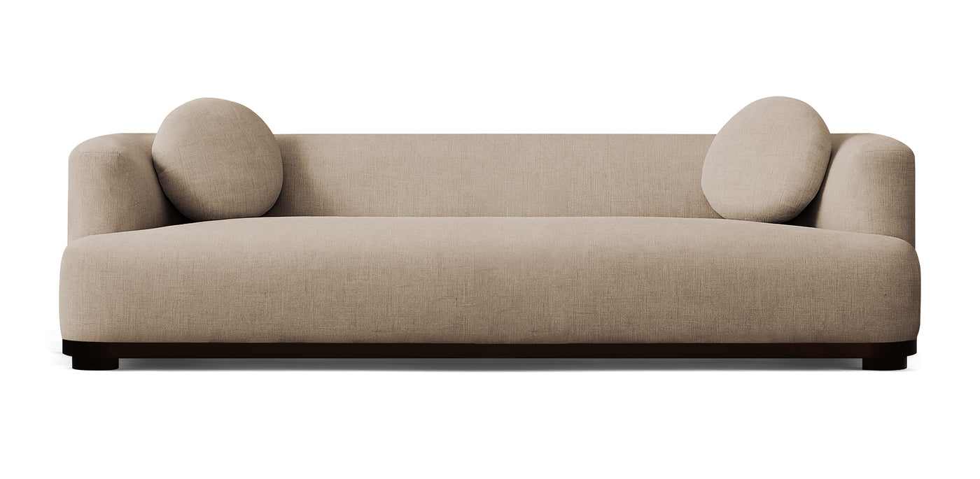 Loura Linen 4 Seater Sofa