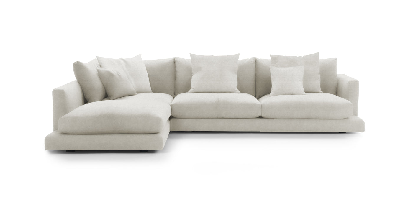 Mainland 297 Velvet L-shape Sofa