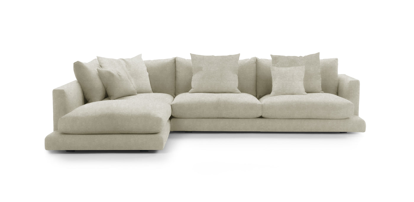 Mainland 297 Velvet L-shape Sofa