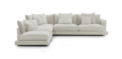 Mainland Large Linen L-shape Sofa