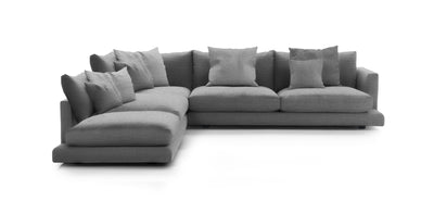 Mainland Large Linen L-shape Sofa