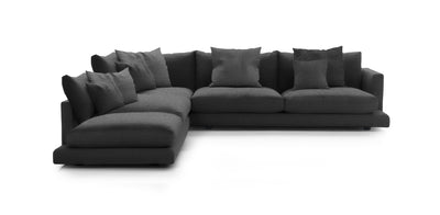 Mainland Large Linen L-shape Sofa