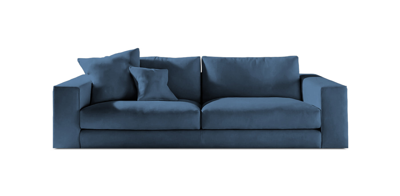 Manhattan Velvet 2 Seater Sofa