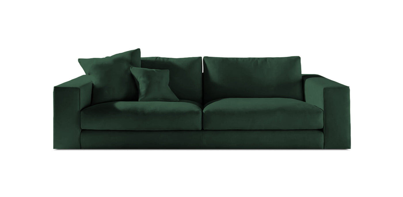 Manhattan Velvet 2 Seater Sofa