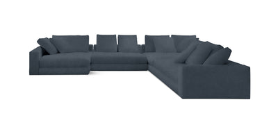 Manhattan 343 Velvet U-shape Sofa