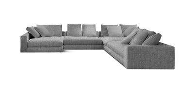 Manhattan 343 Linen U-shape Sofa