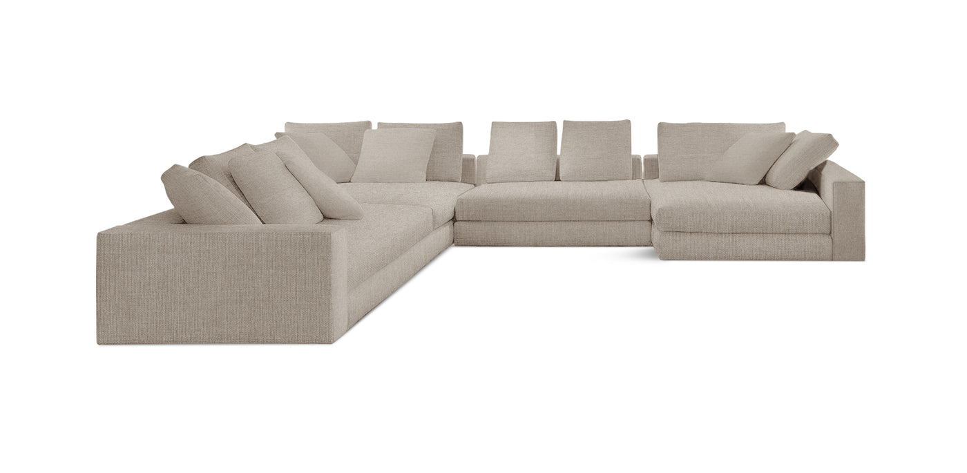 Manhattan 343 Linen U-shape Sofa RTS