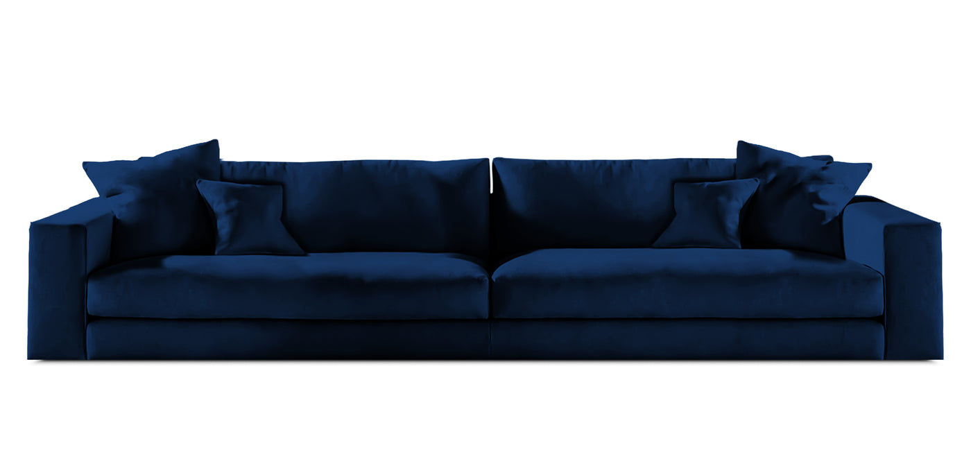 Manhattan Velvet 3 Seater Sofa