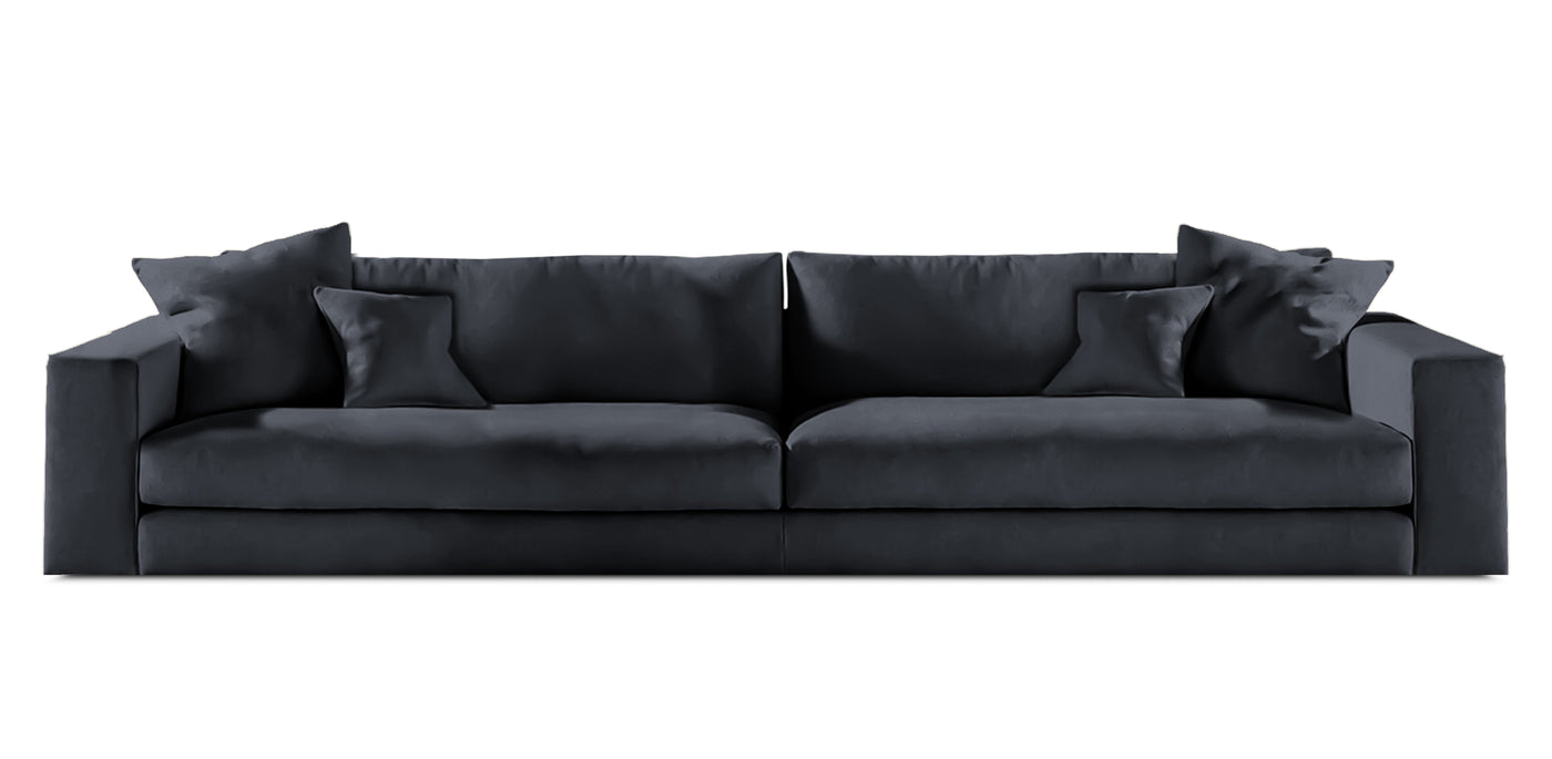 Manhattan Velvet 3 Seater Sofa