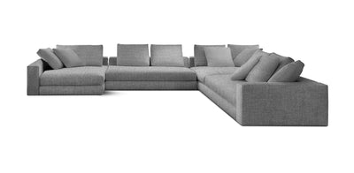 Manhattan 343 Linen U-shape Sofa