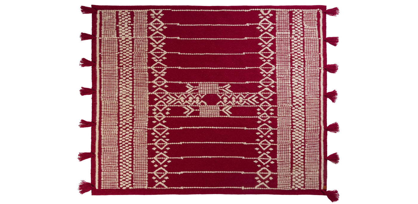 Marrakech Rug - Burgundy