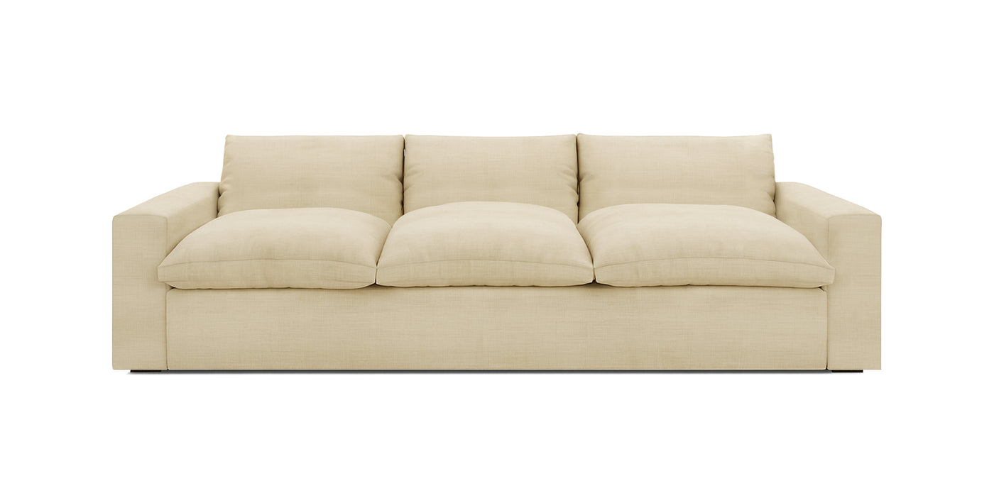 Mellow Linen 3 Seater Sofa