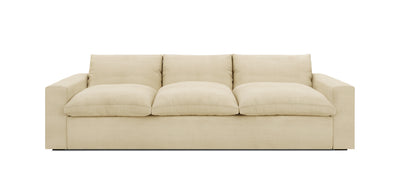 Mellow Linen 3 Seater Sofa