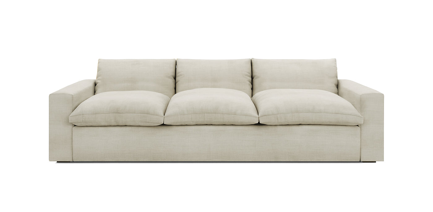 Mellow Linen 3 Seater Sofa