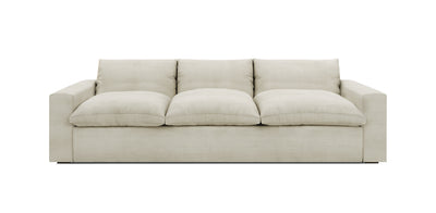 Mellow Linen 3 Seater Sofa