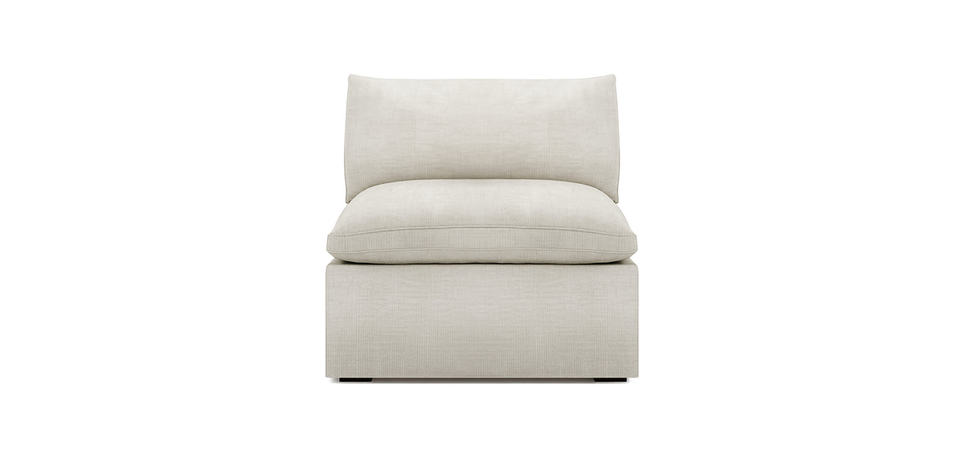Mellow Linen Armless Chair