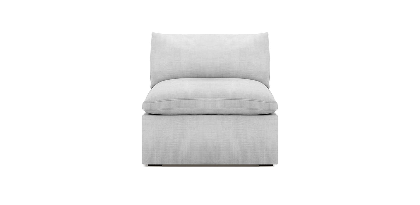 Mellow Linen Armless Chair
