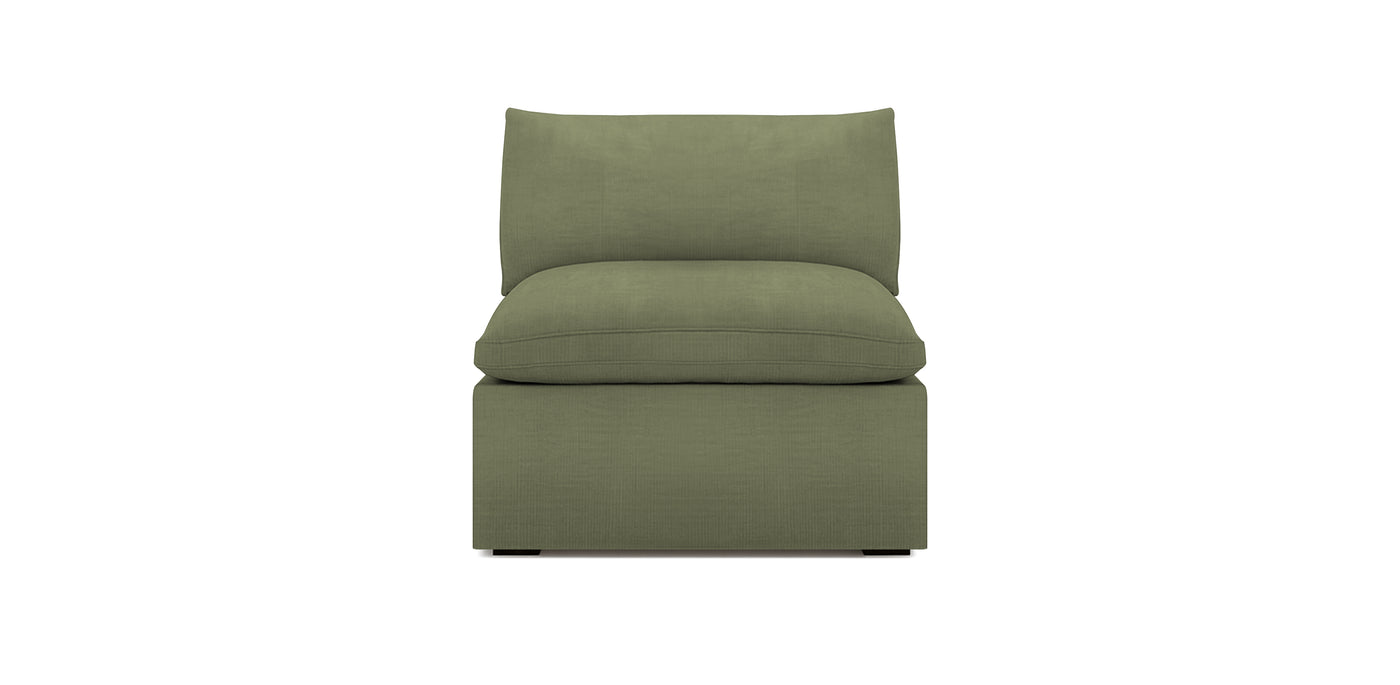 Mellow Linen Armless Chair