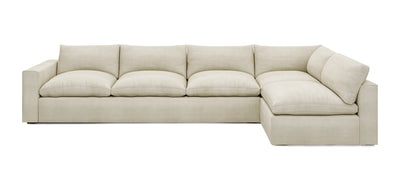 Mellow 286 Large Linen L Shape Sofa